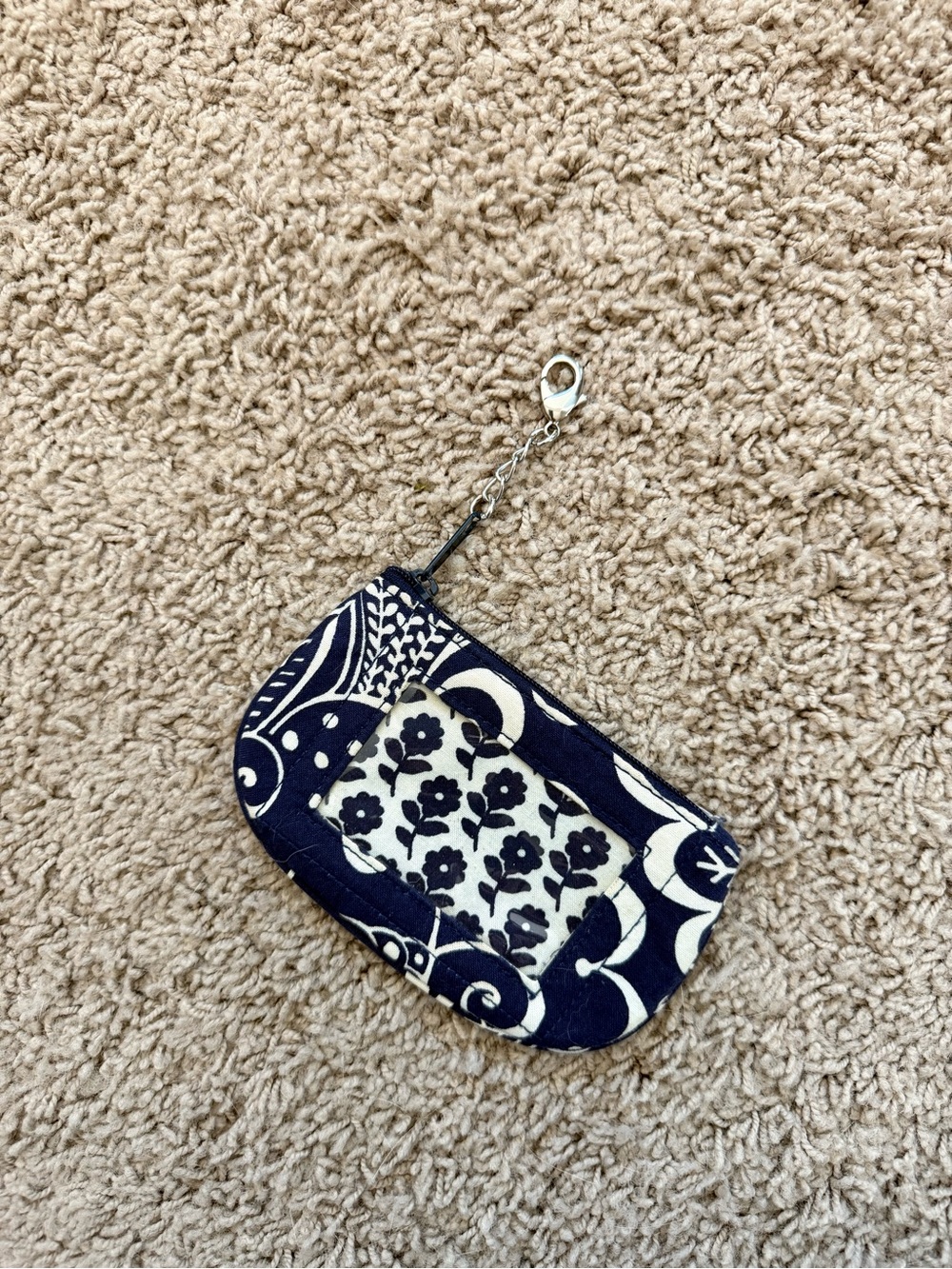 Vera Bradley Zip Key Pouch - Picture 2 of 3